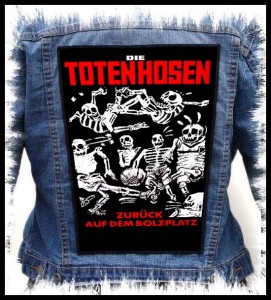 DIE TOTEN HOSEN - Zurück auf dem Bolzplatz -- Backpatch