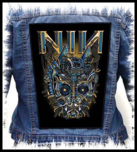 NINE INCH NAILS - Head -- backpatch back patch.jpg