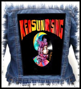 RED SUN RISING - Peel -- Backpatch