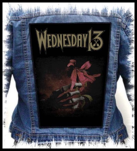 WEDNESDAY 13 - Flower -- backpatch back patch.jpg