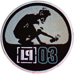 LINKIN PARK - LP03 [iron on] -- Embroidered Patch
