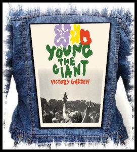 YOUNG THE GIANT - Victory Garden -- Backpatch