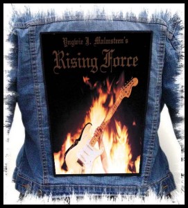 YNGWIE MALMSTEEN - Rising Force -- Backpatch