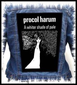 PROCOL HARUM - A Whiter Shade of Pale #1 -- Backpatch