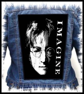 JOHN LENNON - Imagine -- Backpatch