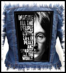 JOHN LENNON - Imagine All the People -- Backpatch