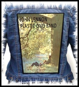 JOHN LENNON - Plastic Ono Band -- Backpatch