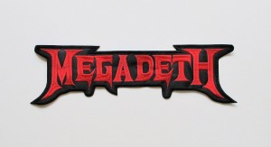 MEGADETH -- Embroidered Backpatch