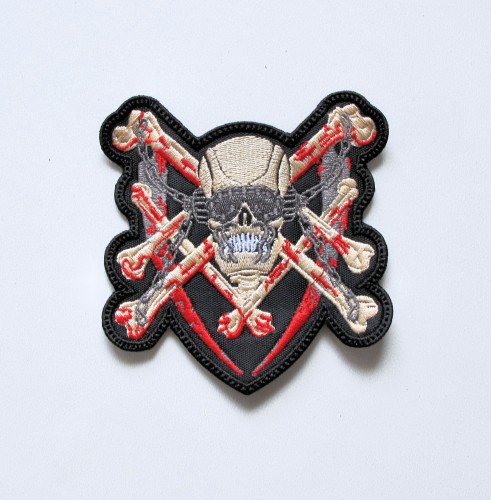 MEGADETH -Killing is my Bussines  --- Embroidered Patch.JPG