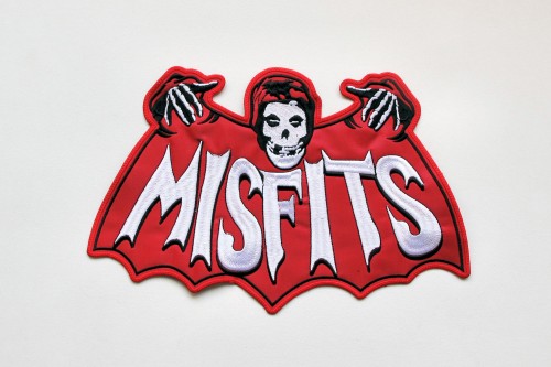 MISFITS - Bat  -- Embroidered Backpatch.JPG