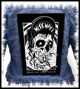 MISS MAY I - Rise Of The Lions -- backpatch