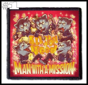 MAN WITH A MISSION -- Patch
