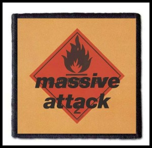 Naszywka MASSIVE ATTACK - Blue Lines