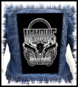 Ekran MEMPHIS MAY FIRE - Bulls Skull and Guns