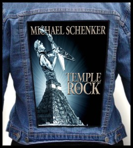 MICHAEL SCHENKER - Temple of Rock -- backpatch