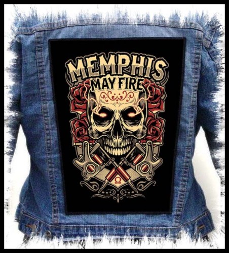 MEMPHIS MAY FIRE - Rose Skull -- Backpatch.jpg