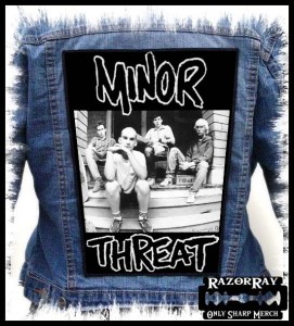 MINOR THREAT - Salad Days -- Backpatch