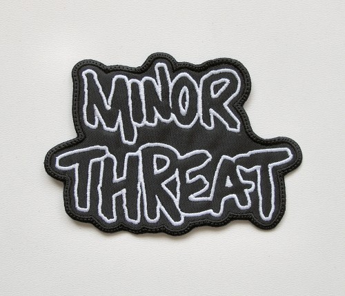 MINOR THREAT - Logo -- Embroidered Patch.JPG