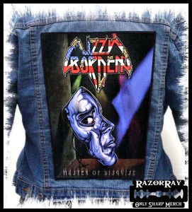 LIZZY BORDEN - Master of Disguise -- Backpatch