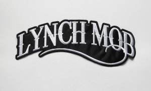 LYNCH MOB - Logo -- Embroidered Backpatch