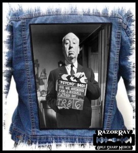 ALFRED HITCHCOCK - Psycho [1960] -- Backpatch