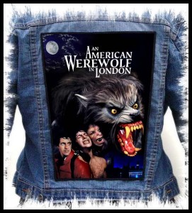 AN AMERICAN WEREWOLF IN LONDON - Movie Poster -- Backpatch