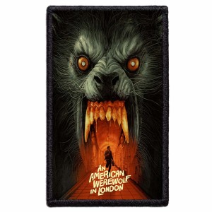 AN AMERICAN WEREWOLF IN LONDON - Movie Poster -- Patch