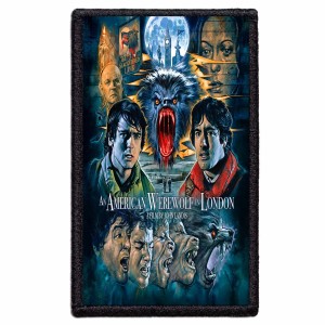 AN AMERICAN WEREWOLF IN LONDON - Movie Poster #2 -- Patch