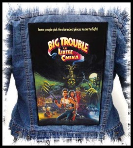 BIG TROUBLE IN LITTLE CHINA TOWN - Movie Poster #2 -- Backpatch