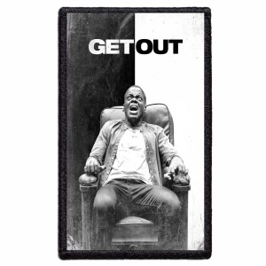 GET OUT - Movie Poster -- Patch