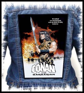 CONAN THE BARBARIAN - Movie Poster -- Backpatch