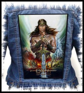 CONAN THE BARBARIAN - Movie Poster #2 -- Backpatch