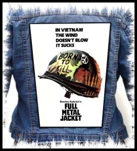 FULL METAL JACKET - Born to Kill -- Backpatch
