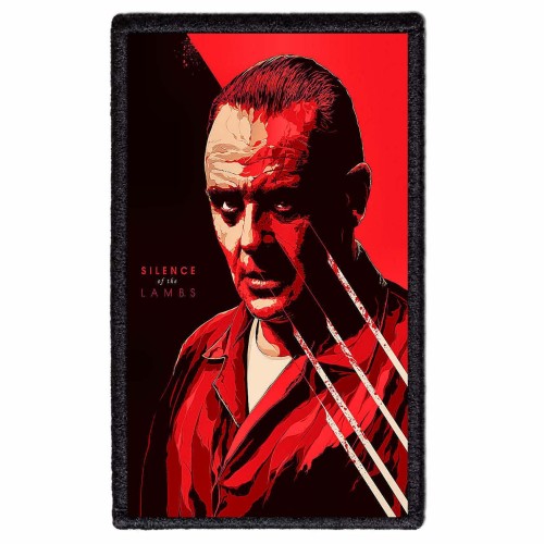 SILENCE OF THE LAMBS - Movie Poster -- Patch.jpg