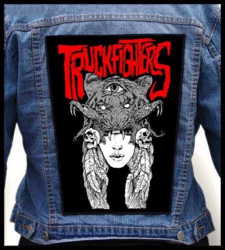 TRUCKFIGHTERS - Warrior Woman -- backpatch back patch.jpg