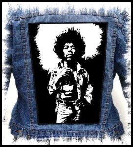 Ekran JIMI HENDRIX - Black & White