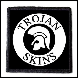 Naszywka TROJAN SKINHEADS - Trojan Skins