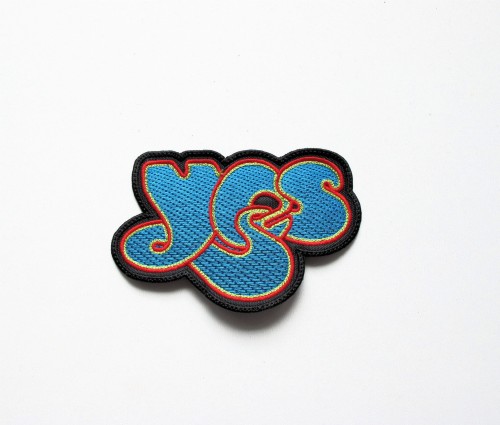YES - Shaped Logo  --- Embroidered Patch.JPG