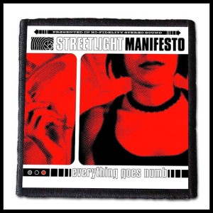Naszywka STREETLIGHT MANIFESTO - Everything Goes Numb