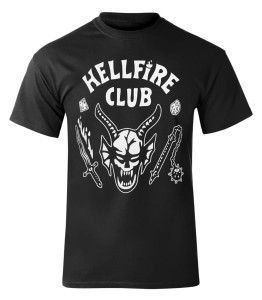T-shirt STRANGER THINGS - HELLFIRE CLUB