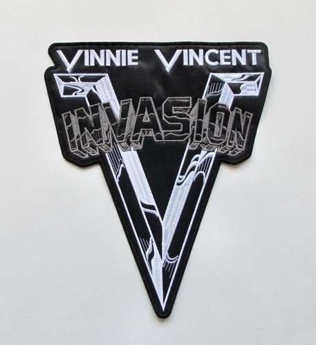 VINNIE VINCENT -  Invasion    -- Embroidered Backpatch.JPG