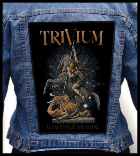 TRIVIUM - In the Court of the Dragon #2 -- backpatch back patch.jpg