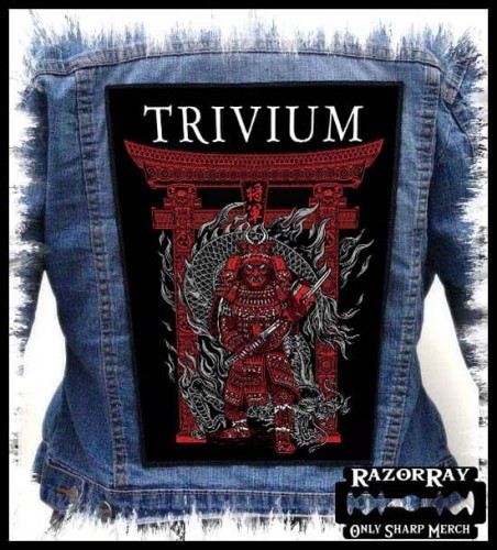 TRIVIUM - Samurai -- backpatch back patch.jpg