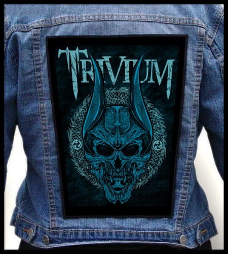 TRIVIUM - Skull -- backpatch back patch.jpg