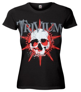 Koszulka damska TRIVIUM - Skull