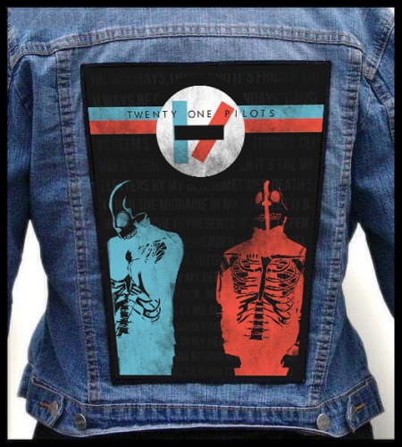 TWENTY ONE PILOTS  - Bones -- backpatch back patch.jpg