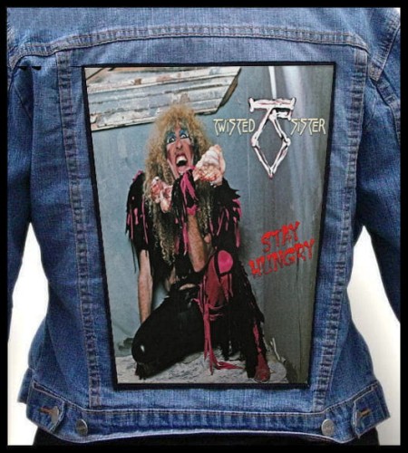 TWISTED SISTER - Stay Hungry -- backpatch back patch.jpg