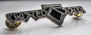 Przypinka TWISTED SISTER - Logo