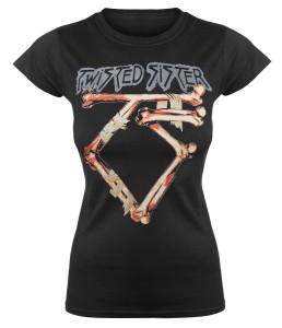 Koszulka damska TWISTED SISTER - Bone Logo