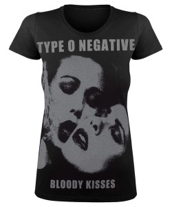 Women's t-shirt TYPE O NEGATIVE - Bloody Kisses